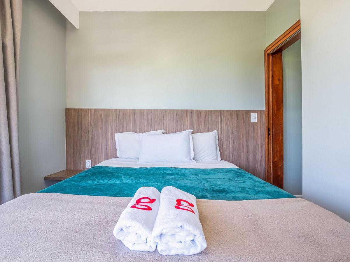 Vista Real 102 - Apartamento A 4 Minutos Da Rua Coberta De Apartamento Gramado